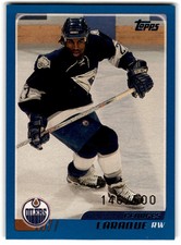 2003-04 O-Pee-Chee Blue Georges Laraque /500 #16 Edmonton Oilers
