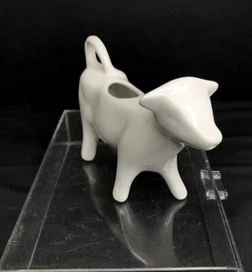 Bauernhaus Kuh Kalb Milchkännchen Porzellan 4,5""T Land Küche Krug Bauernhof 8 Unzen - Bild 1 von 12