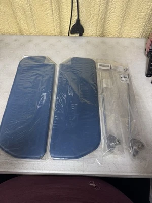 Chevy GMC 1973-1987 camioneta parasoles parasoles azul Lt 73-87 nuevo par Foto 1 de 4