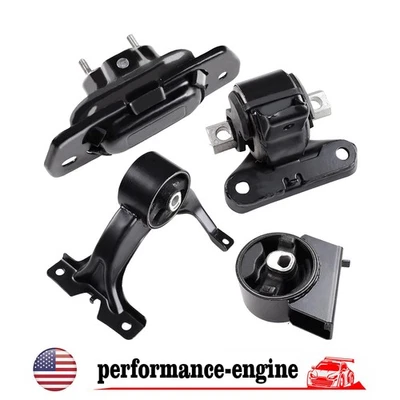 New Engine Motor & Trans Mount 4PCS Set Fit For 3.6L Dodge Journey FWD 2011-2018 - Image 1 of 4