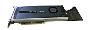 Nvidia Quadro 4000 2GB Workstation Graphics Card + 2 Display Port to HDMI adapte - Picture 1 of 2