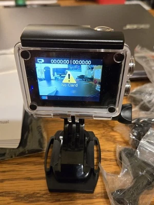 Crosstour 4K  Sport Action Camera CT 9000 Waterproof Housing With Accessories - Image 1 of 3