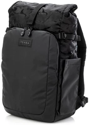 Tenba Fulton v2 14L All Weather Camera & Lens Backpack Black/Black Camo -637-735 - Image 1 of 4