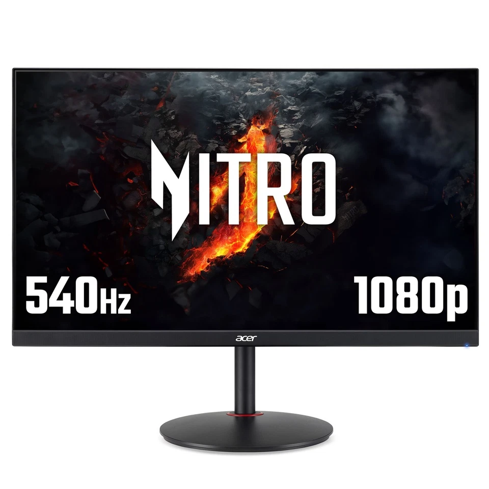 Acer NITRO XV2 Nitro XV242F Gaming Monitor 540Hz FHD 1920x1080 0.5ms Response Ti - Image 1 of 1