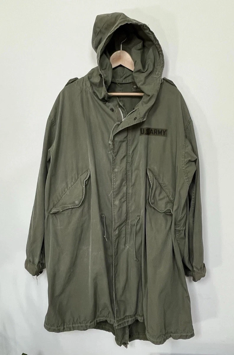 Vintage Army Parka In Original Korean Military Period Items (1950