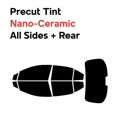 Precut Window Film Car Nano Ceramic DIY Tint for Toyota Corolla 2020-2026 Sedan - Image 1 of 4