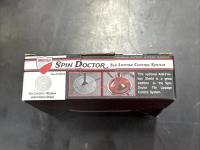 Spin Doctor Tile Leveling System Shields 100 pack (2 Packs of 100) - Image 1 of 2