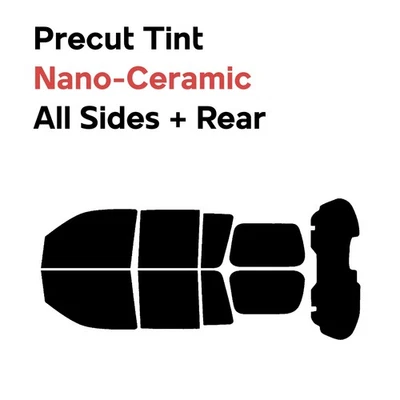 Película de ventana precortada automotriz nano tinte cerámico para Nissan Pathfinder 2005-2012 Foto 1 de 4