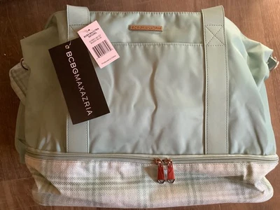 Bolso de Mano BCBG Maxazria Azul Muddy Poliéster con Pequeño Bolso de Accesorios. Foto 1 de 4