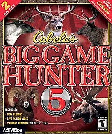 SELLADO Cabela's Big Game Hunter 5 (PC, 2001) Big Box Foto 1 de 1