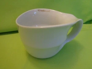 Taza jumbo / taza de desayuno blanca 12 x 10 del diseñador Luigi Colani - Imagen 1 de 1