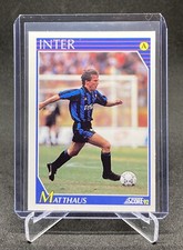 LOTHAR MATTHAUS 1991/92 Italian Score Soccer Card INTER MILAN 130 PSA