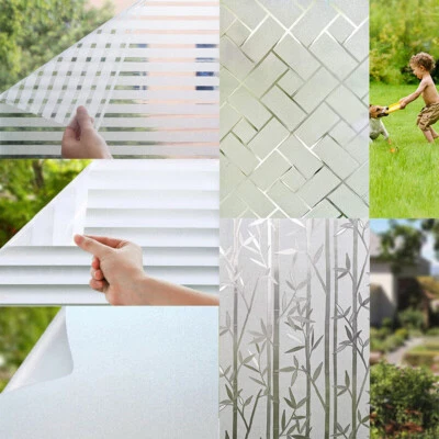 Sichtschutzfolie Milchglasfolie Fensterfolie Fenster Folie Selbstklebend 5mx90cm - Bild 1 von 4