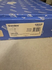 Grifo de palanca de baño cromado GROHE 19931000 Grandera Trimset montaje en pared - Imagen 1 de 6