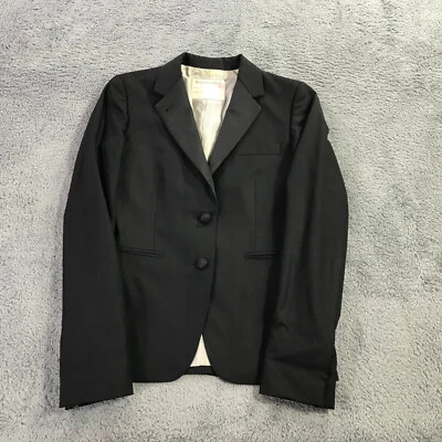 Brooks Brothers 黑色羊毛西装外套女式 BB0 羊毛夹克 Thom Browne — 第 1/4 张图片