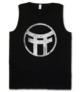 VINTAGE YASHIDA CLAN II SYMBOL TANK TOP - Way Of Wolverine The Warrior T-Shirt - Picture 1 of 2