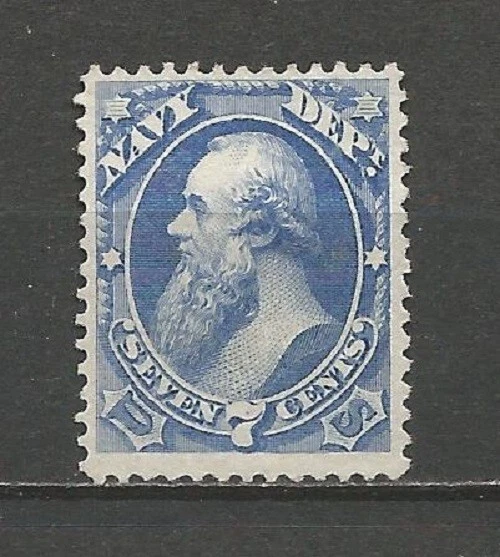 US NAVY Official 1873 Sc O 39 7 cents MNG (*) - Image 1 of 1