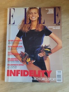 British Elle September 1992 - Niki Taylor cover - Picture 1 of 2