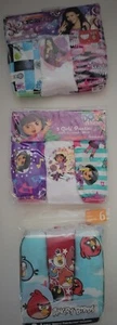 Girls Victoria Dora Angry Birds 3 pk  Briefs Size 6 LOT OF 3 - Picture 1 of 8