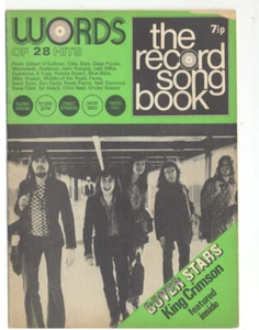 WORDS: RECORD SONG BOOK MAGAZINE - INDIVIDUAL ISSUES 1968-1972 - Picture 1 of 23
