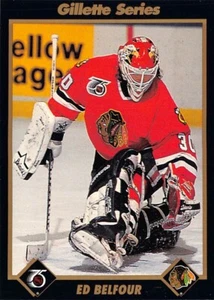 1991-92 Gillette #18 Ed Belfour - Picture 1 of 2