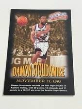 1997-98 Fleer Million Dollar Moments Damon Stoudamire Toronto Raptors