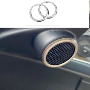 For Toyota Corolla 2014-2018 Silver Titanium A Pillar Speaker Frame Cover Trim - Picture 1 of 5