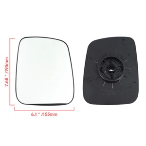 Right Passenger Side Mirror Glass Fits For Volkswagen VW T4 1990-2003 1992 1991 - Picture 1 of 11