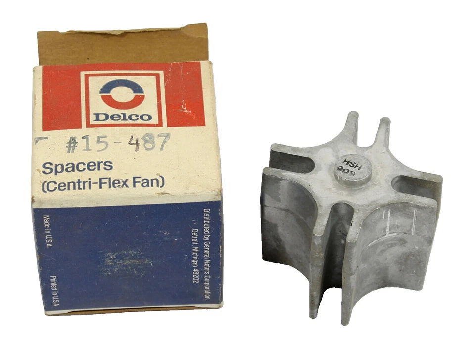 Espaciador ventilador OE GM Centri-Flex ~ Delco ~ 15-487 Foto 1 de 1