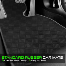 To fit Volkswagen Crafter 2017+ Rubber Car Mats Black Tailored [CM4U]