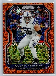 Panini Prizm #88 2020 Quenton Nelson Prizm Orange Speckle Indianapolis Colts - Imagen 1 de 2