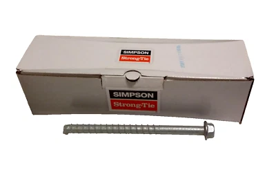 Simpson Strong-Tie THD50800HMG Titen HD Concrete Screw Anchor Galvaniz 1/2" x 8"