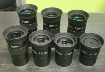 High Quality HD Eyepiece Plossl 4MM to 40MM For 1.25 inch Astronomical telescope - Image 1 of 4