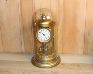 400 Tage Lamellen Deutsch Schwarzwald Jubiläumsuhr ~ Bandstand / Torsion ~ 1912 - Bild 1 von 11