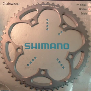 Shimano Ultegra 53T-B x 130BCD FC-6600 SG-X Road Chainring-NEW/NOS 10-Spd -NIB - Picture 1 of 12
