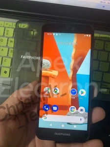 Used Fairphone 3 - 4+64GB, Black, OVP, no Simlock, Dual-Sim - Picture 1 of 5