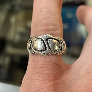 Landstroms Sterling Silver Ring With Leaves Size 8 - Picture 1 of 14