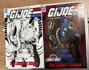 GI JOE 256 IDW Retailer Covers Comics Vault Exclusive Variants Gus Mauk /1500 NM - Picture 1 of 6