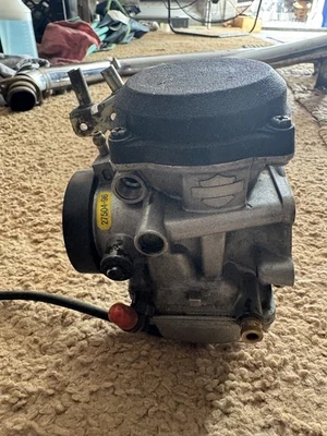 1999 Harley Heritage Softail Classic FLSTC Carburetor TESTED - Image 1 of 4