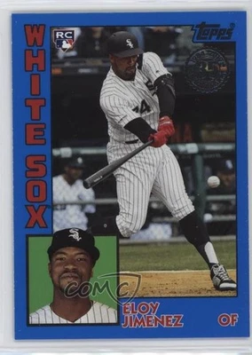 2019 Topps Update 1984 Topps Baseball Blue Eloy Jimenez #84-9 Rookie RC - Image 1 of 2