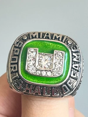 Памятное бейсбольное кольцо NCAA 2005 Miami Sports Hall Of Fame Miami Hurricanes - Изображение 1 из 4
