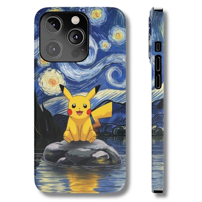 Vincent Van Gogh Starry Night Phone Case iPhone Samsung Galaxy - Image 1 of 4