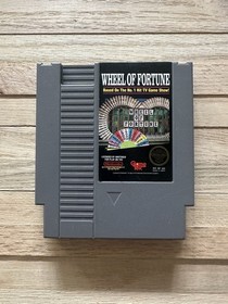 WHEEL OF FORTUNE Nintendo NES Game Cartridge