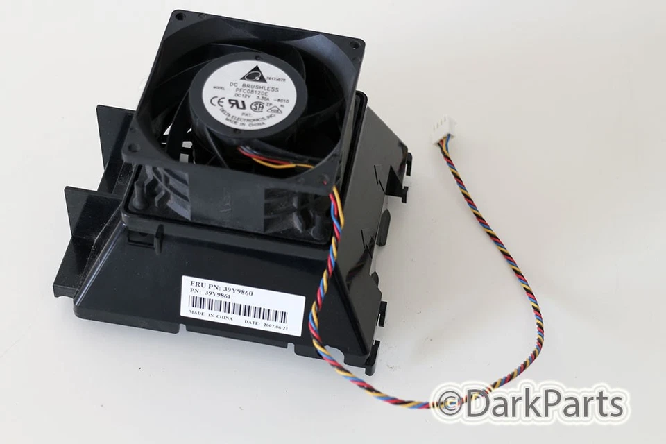 IBM System X3200 Hard Drive Fan 39Y9860 39Y9861 42C7484 42C7483 - Image 1 of 1