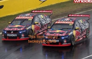 1:10 RC Clear Lexan Body Red Bull Holden Commodore -aka Chevy SS Vauxhall VXR8 - Picture 1 of 11