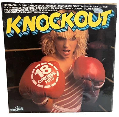 Knockout Vvaa LP 1979 Australia Mint- Sexy Cover Queen Talking Heads Ambrosia - Image 1 of 4