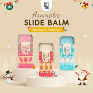 Bálsamo Aroma FeelFin Regalo Especial Olor y Aplicar Navidad Año Nuevo - Imagen 1 de 6