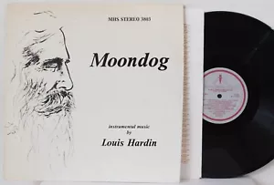 Moondog LP "Instrumental Music By Louis Hardin" MHS 3803 ~ VG+ Avant Garde - Picture 1 of 2