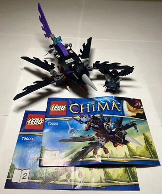 LEGO Legends of Chima Razcal's Glider (70000) w/instructions Missing 4 pieces - Image 1 of 4