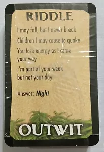 Survivor Game 2000 Mattel Replacement Part - Outwit Card Deck NEW - Picture 1 of 1